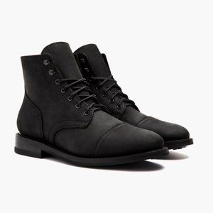 Thursday Boot Co. Men's Captain Leather Lace-up Boot in Black